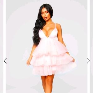 She bad ruffle dress